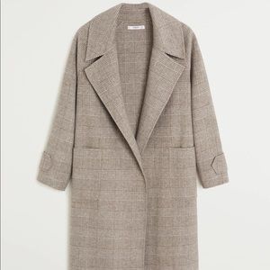 Mango Lapels Wool Coat